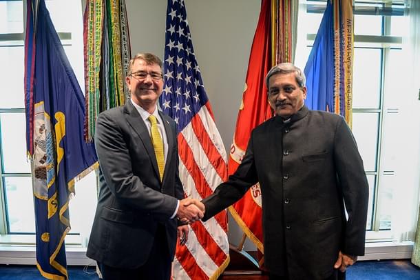 Ashton Carter and Manohar Parikkar